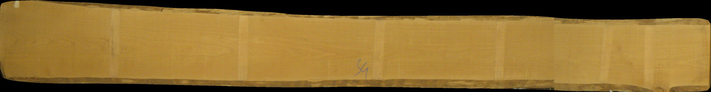 leicht gedämpfte Buche Schnittholz unbesäumt, 35mm, Qualität A/A, #166739