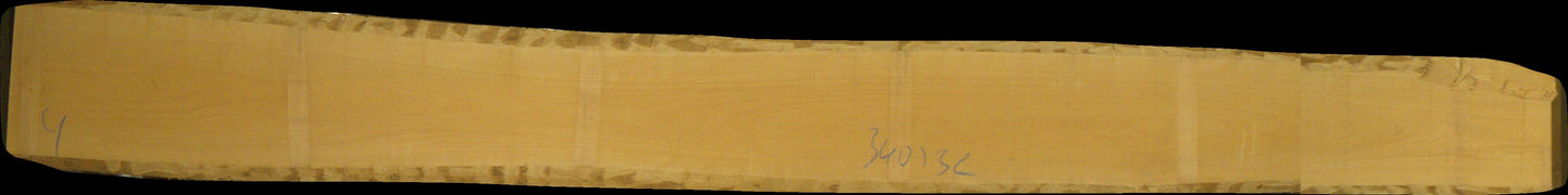 leicht gedämpfte Buche Schnittholz unbesäumt, 35mm, Qualität A/A, #166740