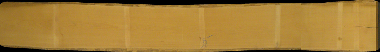 leicht gedämpfte Buche Schnittholz unbesäumt, 35mm, Qualität A/A, #166740