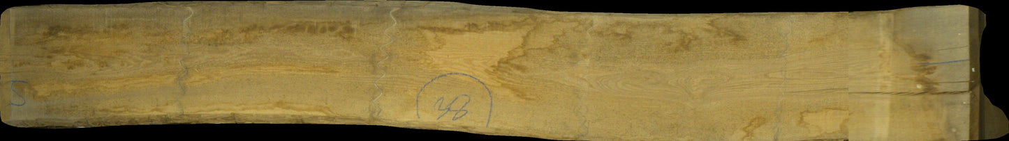 Esche Schnittholz unbesäumt, 52mm, Qualität A/B/C, #166741