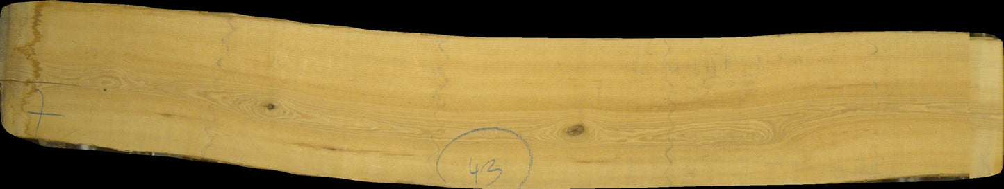 Esche Schnittholz unbesäumt, 52mm, Qualität A/B/C, #166742