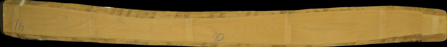 leicht gedämpfte Buche Schnittholz unbesäumt, 32mm, Qualität A/A, #166743