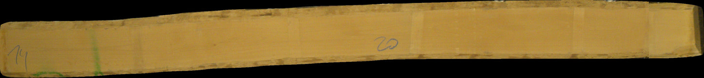 leicht gedämpfte Buche Schnittholz unbesäumt, 32mm, Qualität A/A, #166743