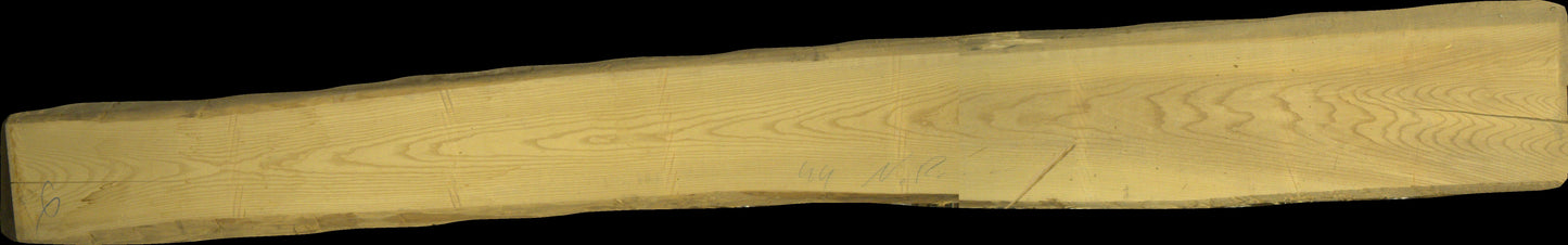 Esche Schnittholz unbesäumt, 70mm, Qualität A/B, #166744