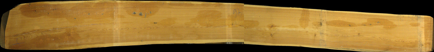 Lärche Schnittholz unbesäumt, 52mm, Qualität A/B,  #169388