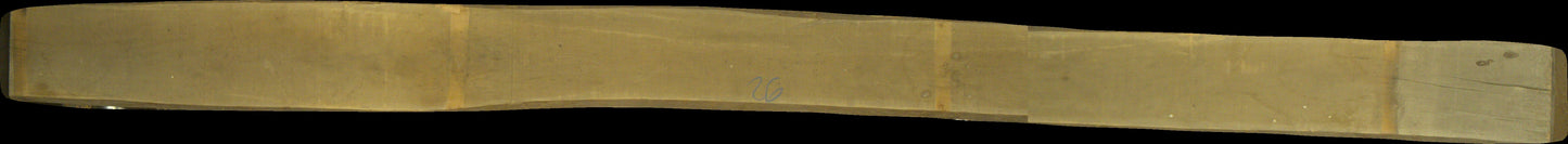 Erle Schnittholz, 52mm, #170579