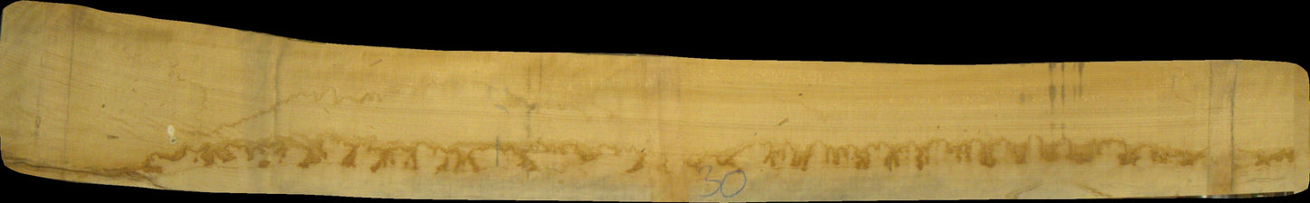 leicht gedämpfte Buche Schnittholz unbesäumt, 65mm, Rotkern, #170744