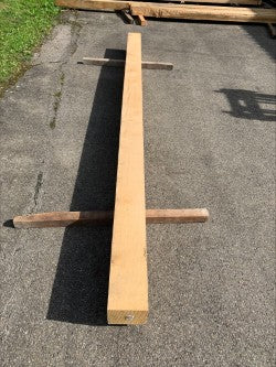 Eiche Kantholz 20cm x 20cm, Länge 4,3m, Lufttrocken, #163071