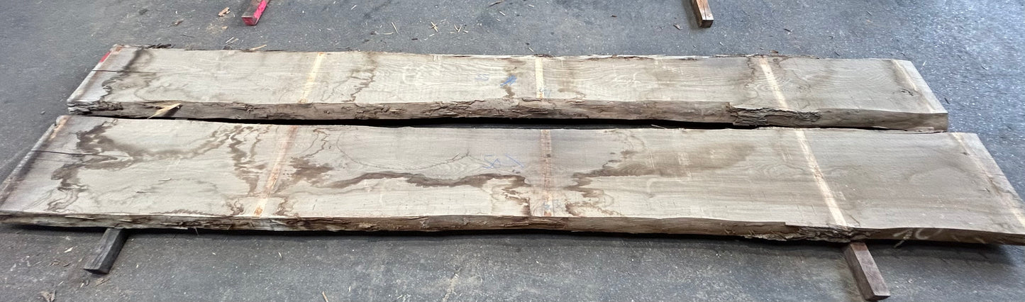 Esche Schnittholz unbesäumt, 80mm, Qualität A/B, #168971